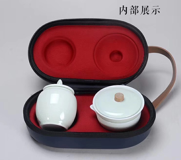 EVA泡棉內襯-旅行茶具禮盒應用
